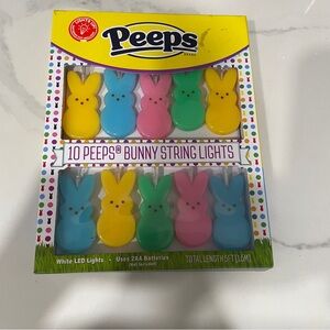 NWT String of LED Peeps Patio Lights